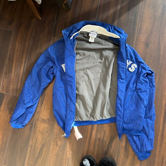 Blue Jays Insulated Bomber Jacket Men's X-Large Majestic - Picture 8 of 10